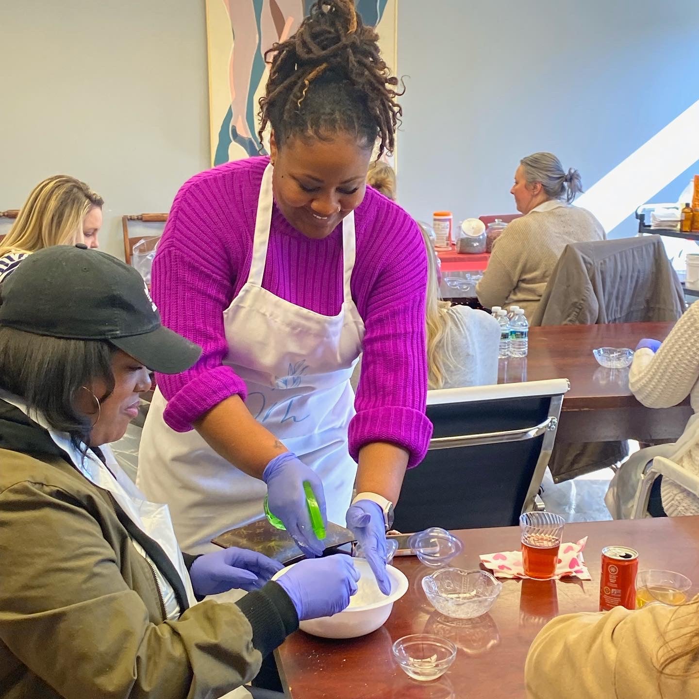 In Studio Bath Bomb Workshop