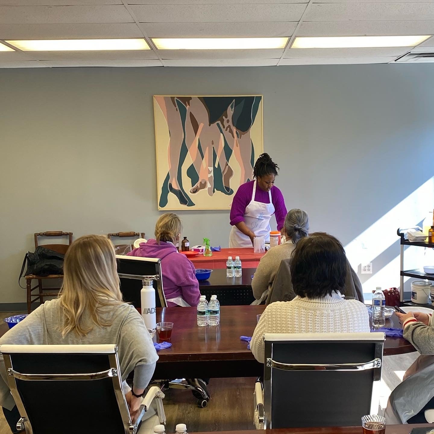 In Studio Bath Bomb Workshop