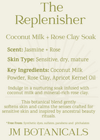The Replenisher -  Coconut + Rose