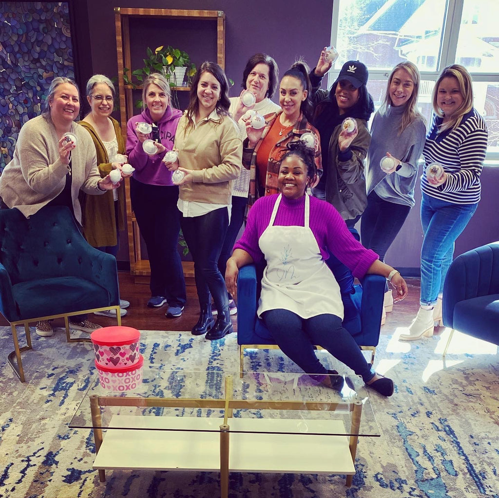 In Studio Bath Bomb Workshop