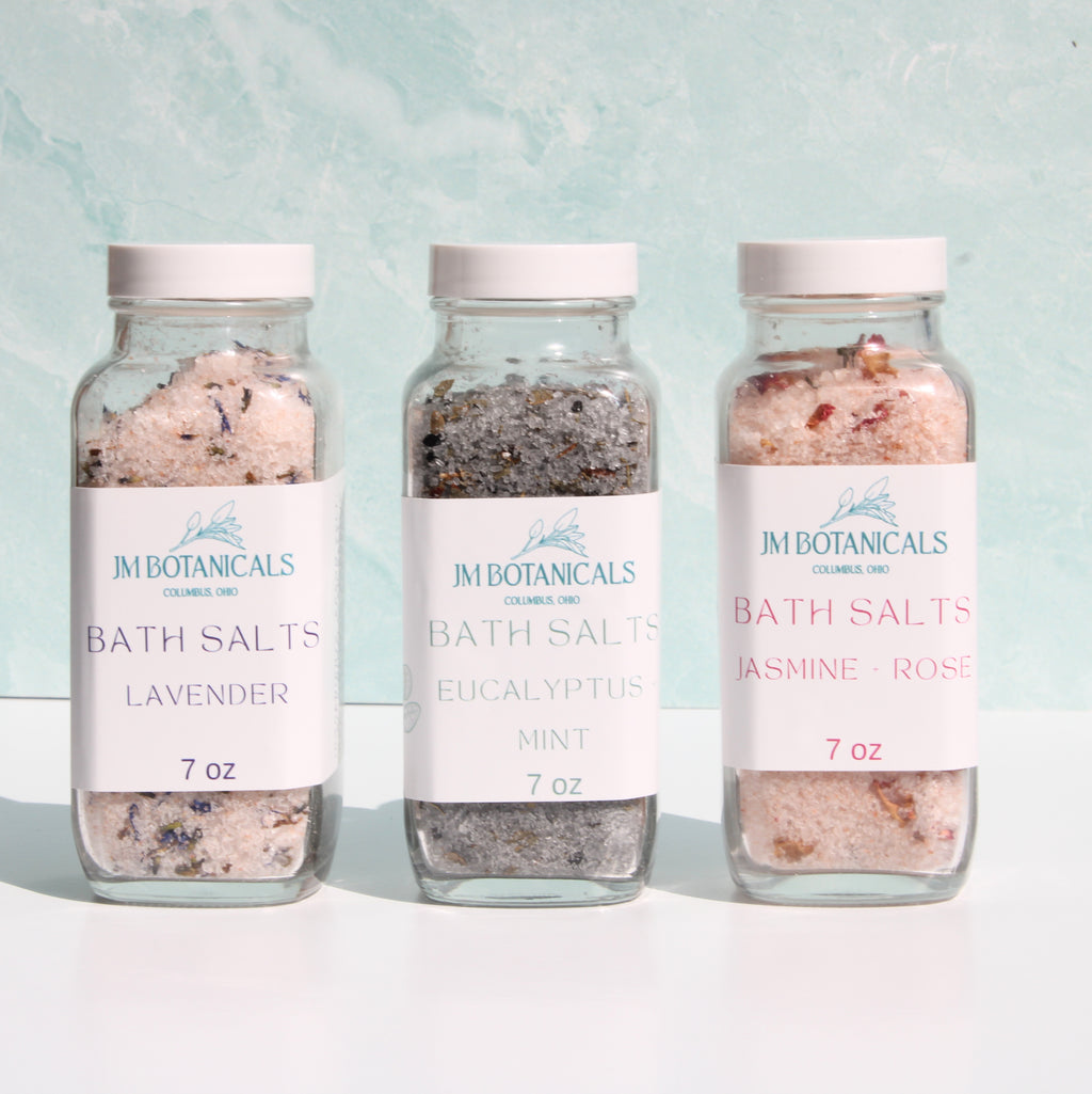 Eucalyptus + Mint All Natural Bath Salts