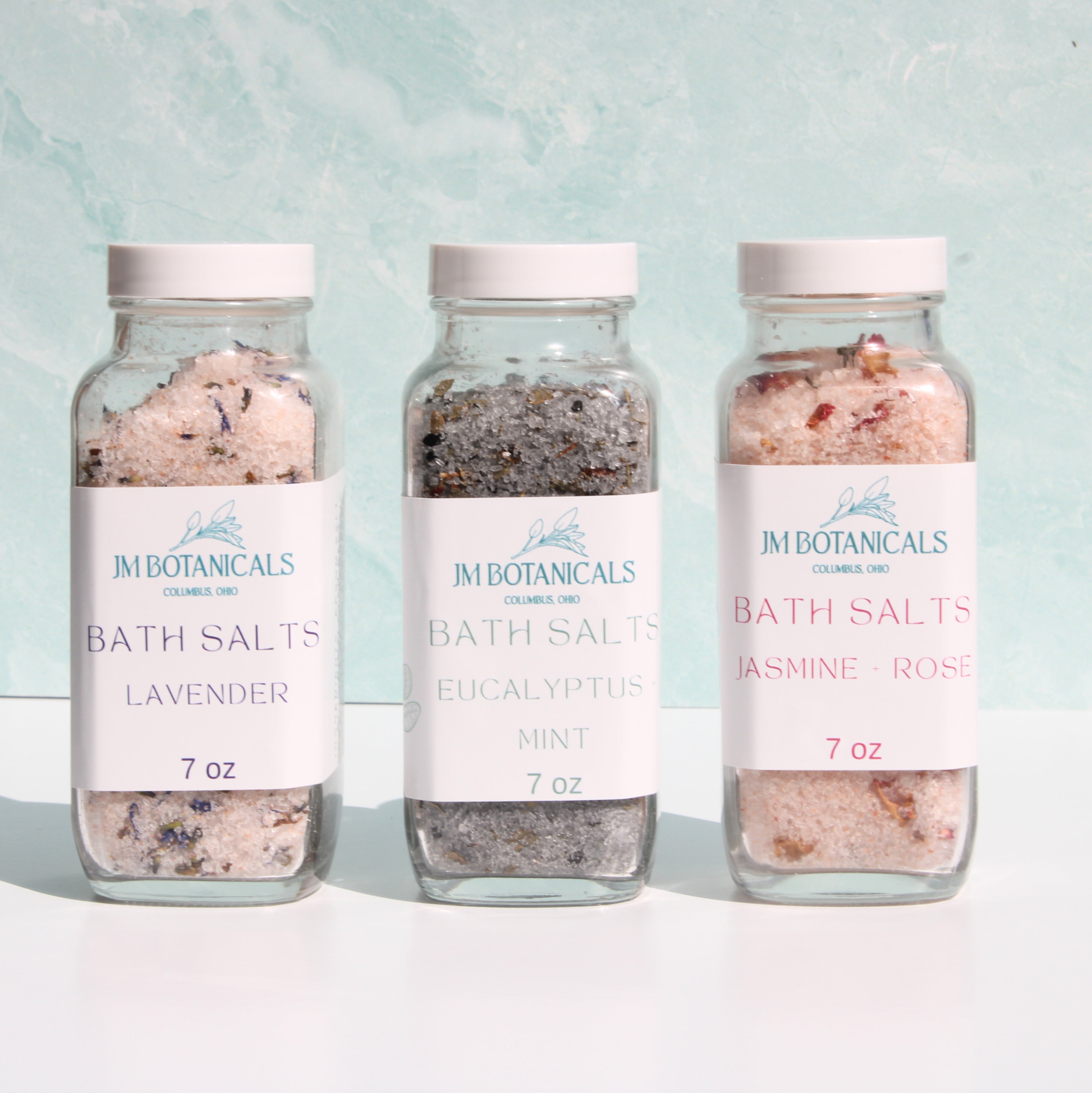 Eucalyptus + Mint All Natural Bath Salts