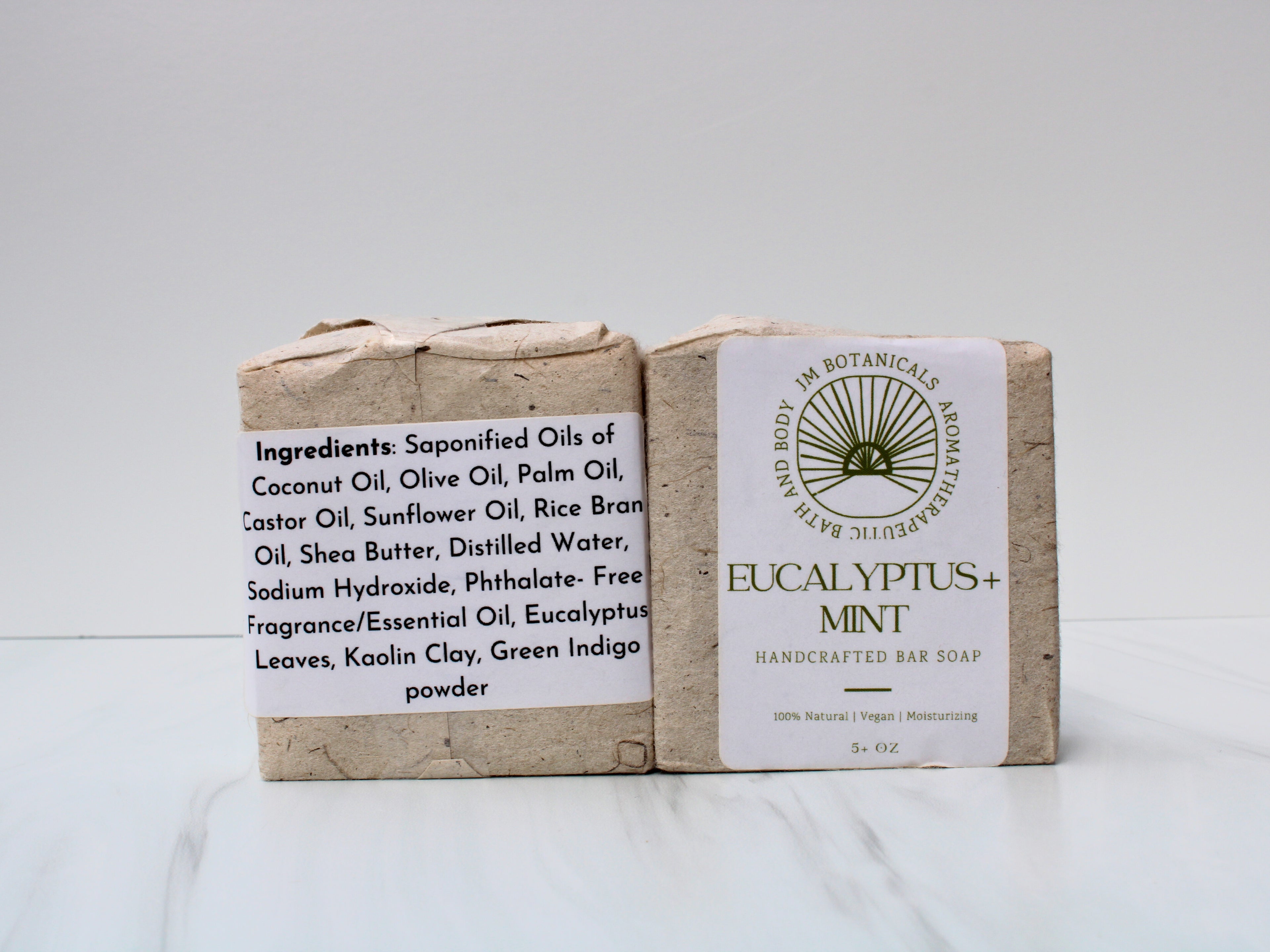 Eucalyptus + Mint  Handcrafted Soap
