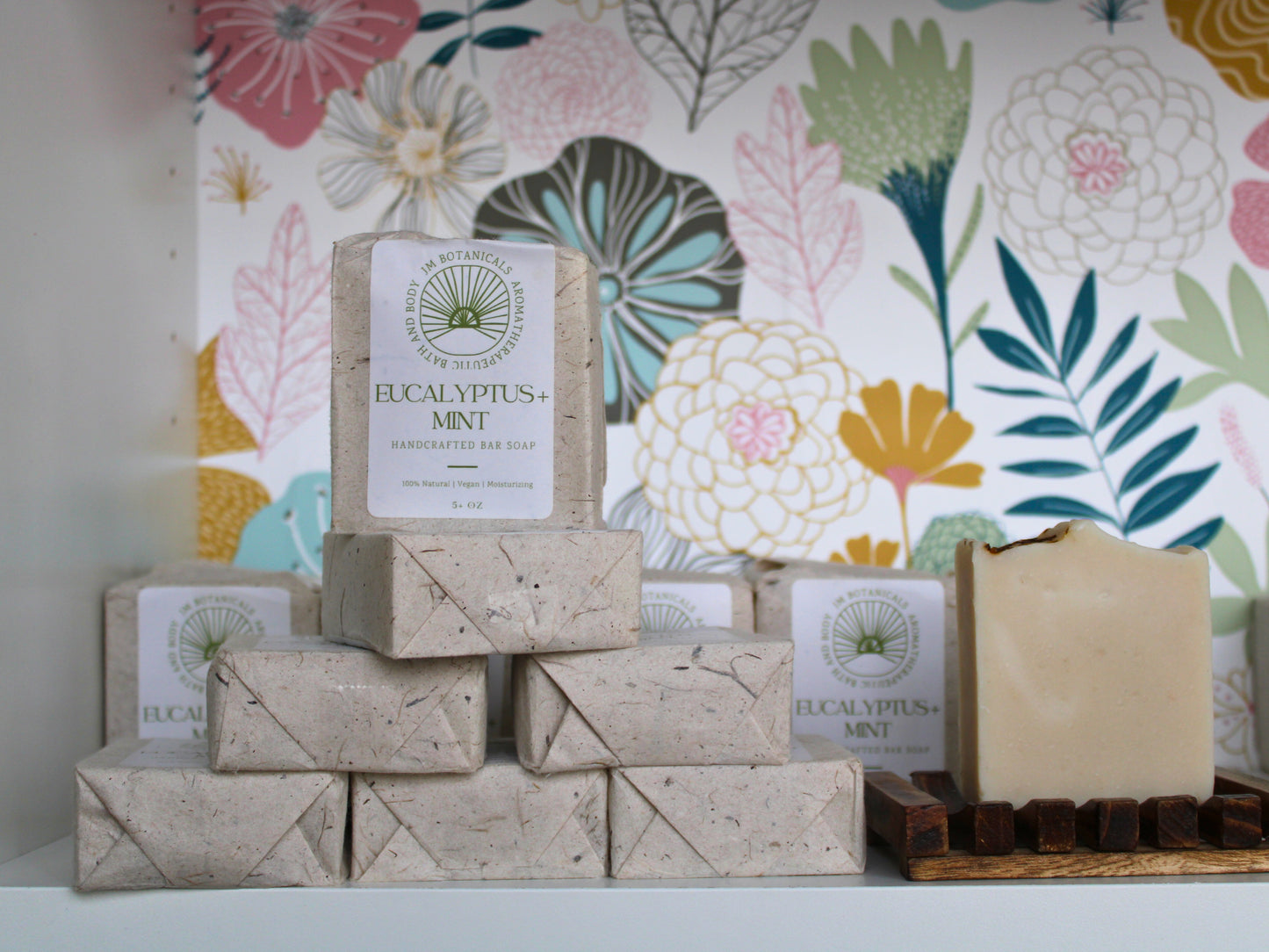 Eucalyptus + Mint  Handcrafted Soap