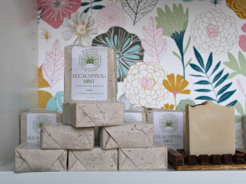 Eucalyptus + Mint  Handcrafted Soap