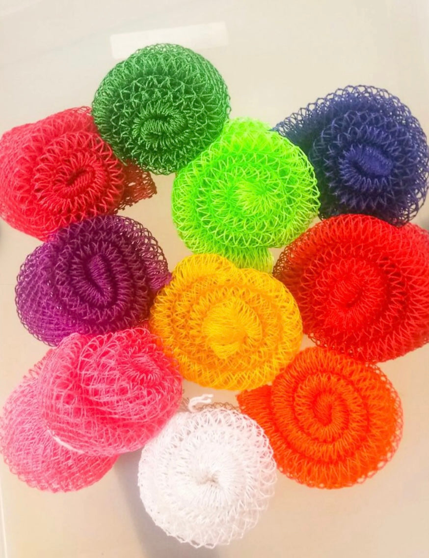 Red Sponge Net African Net Sponge – JM Botanicals