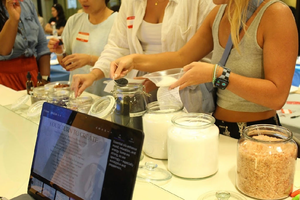 In Studio Therapeutic Bath Salt Blending Class