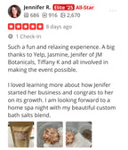 In Studio Therapeutic Bath Salt Blending Class