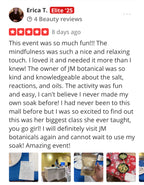 In Studio Therapeutic Bath Salt Blending Class