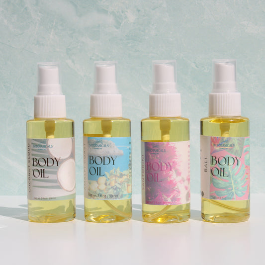 Girls Trip Body Oil Collection - Natural After Sun Body Oil