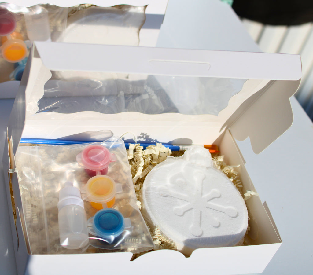 Paint Your Own Bath Bomb Kit