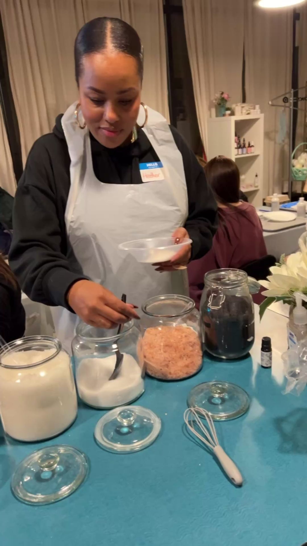 Galentines's Sip & Make: Custom Sugar Scrub + Body Oil