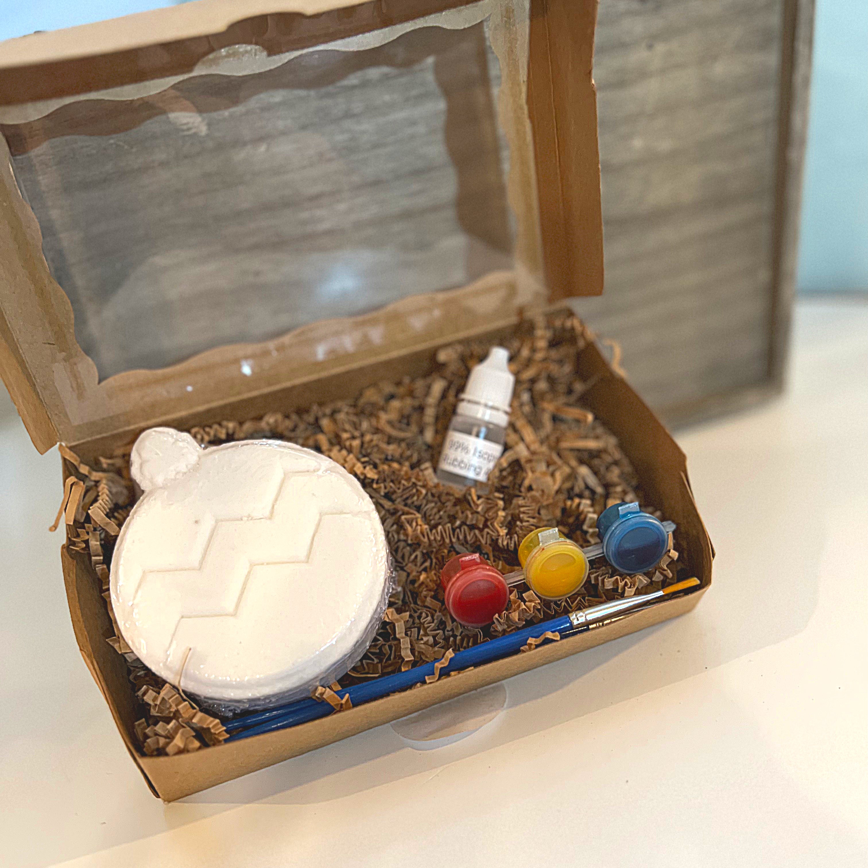 Paint Your Own Bath Bomb Kit